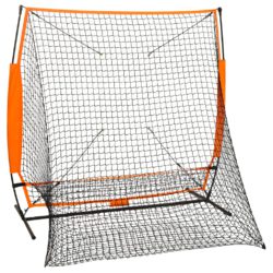 Multisport treningsnett for baseball 174x76x158,5 cm svart