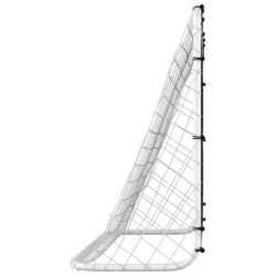 Fotballmål treningsnett stål 184x61x122 cm