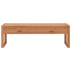 TV-benk 120x40x45 cm heltre teak