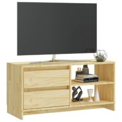 TV-benk 80x31x39 cm heltre furu