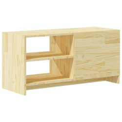 TV-benk 80x31x39 cm heltre furu