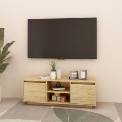 TV-benk 110x30x40 cm heltre furu