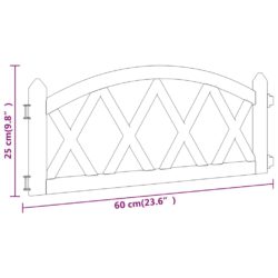 Plenkanter 17 stk svart 10 m PP