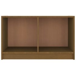 TV-benk honningbrun 70x33x42 cm heltre furu