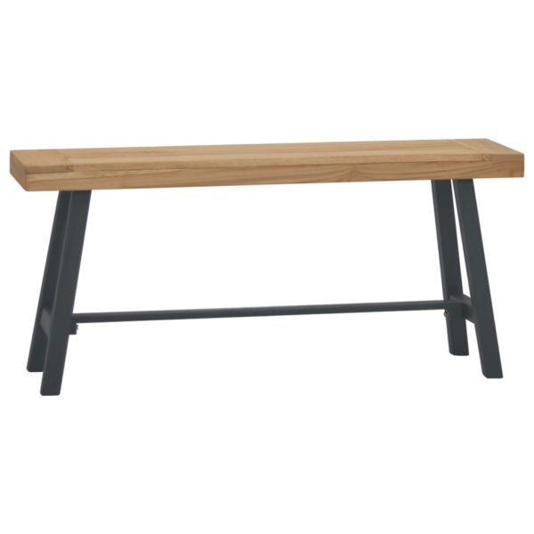 Benk 110 cm heltre teak