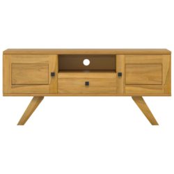 TV-benk 110x30x50 cm heltre teak