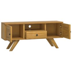 TV-benk 110x30x50 cm heltre teak