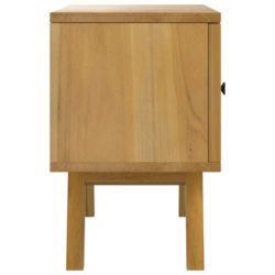 TV-benk 110x30x50 cm heltre teak