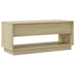 TV-benk sonoma eik 102x41x44 cm konstruert tre