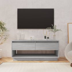 TV-benk grå sonoma 102x41x44 cm konstruert tre