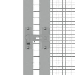 Fuglebur antrasitt 302,5×324,5×211,5 cm galvanisert stål