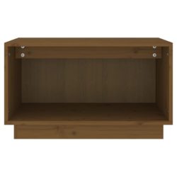 TV-benk honningbrun 60x35x35 cm heltre furu