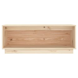 TV-benk 90x35x35 cm heltre furu