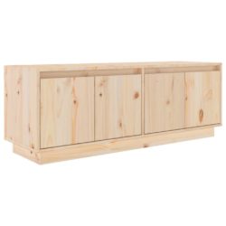 TV-benk 110x34x40 cm heltre furu