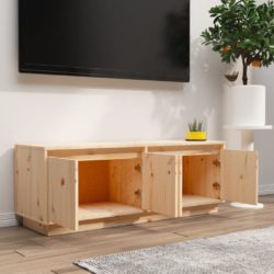 TV-benk 110x34x40 cm heltre furu