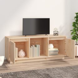 TV-benk 110,5x35x44 cm heltre furu