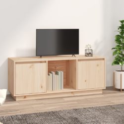 TV-benk 110,5x35x44 cm heltre furu