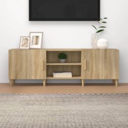 TV-benk sonoma eik 150x30x50 cm konstruert tre