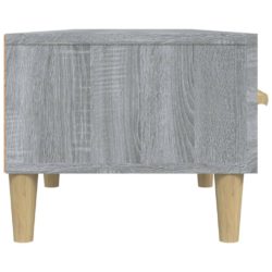 TV-benk grå sonoma 150×34,5×30 cm konstruert tre