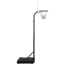 Basketballstativ hvit 282-352 cm polyeten