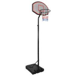 Basketballstativ svart 282-352 cm polyeten