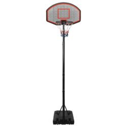 Basketballstativ svart 282-352 cm polyeten