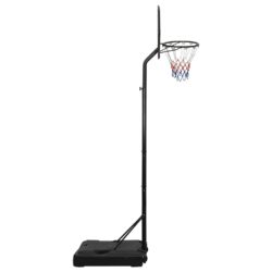 Basketballstativ svart 282-352 cm polyeten