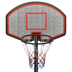 Basketballstativ svart 282-352 cm polyeten