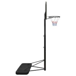 Basketballstativ svart 258-363 cm polyetylen