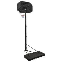 Basketballstativ svart 258-363 cm polyetylen