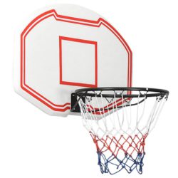 Bakplate for basketballkurv hvit 90x60x2 cm polyeten