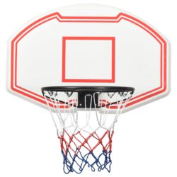 Bakplate for basketballkurv hvit 90x60x2 cm polyeten