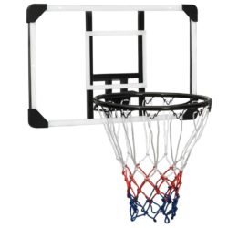 Basketballplate gjennomsiktig 71x45x2,5 cm polyeten