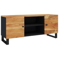 TV-benk 105x33x46 cm heltre akasie