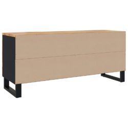 TV-benk 105x33x46 cm heltre akasie