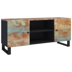 TV-benk 105x33x46 cm gjennvunnet heltre