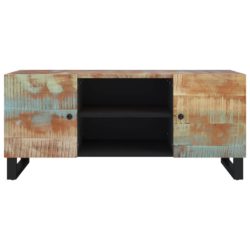 TV-benk 105x33x46 cm gjennvunnet heltre