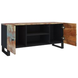 TV-benk 105x33x46 cm gjennvunnet heltre