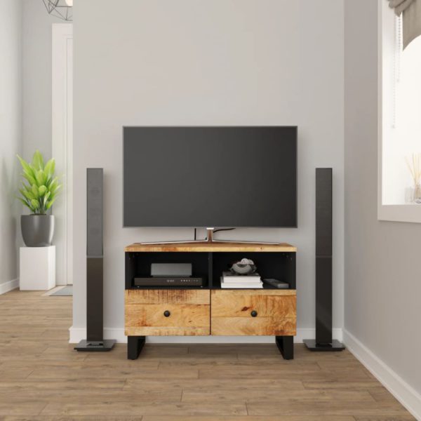 TV-benk 70x33x46 cm heltre mango