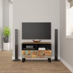 TV-benk 70x33x46cm gjennvunnet heltre