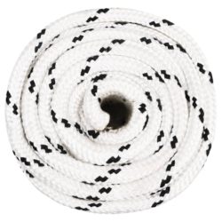 Arbeidstau hvit 18 mm 50 m polyester