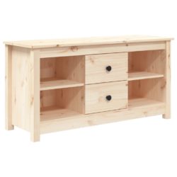 TV-benk 103×36,5×52 cm heltre furu