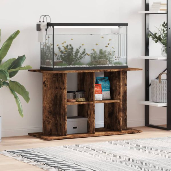 Akvariumstativ røkt eik 100x40x60 cm konstruert tre