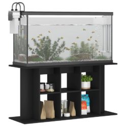 Akvariumstativ svart 120x40x60 cm konstruert tre