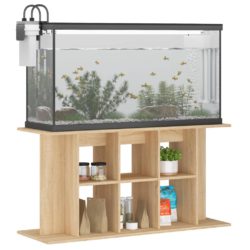 Akvariumstativ sonoma eik 120x40x60 cm konstruert tre