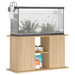 Akvariumstativ sonoma eik 101x41x58 cm konstruert tre