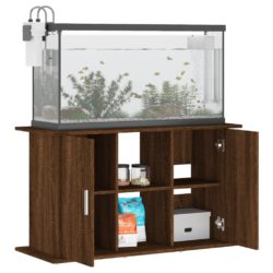 Akvariumstativ brun eik 101x41x58 cm konstruert tre