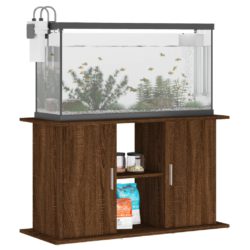 Akvariumstativ brun eik 101x41x58 cm konstruert tre