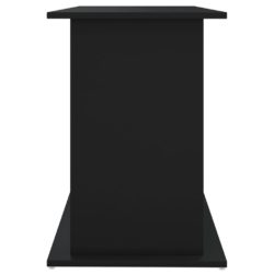 Aquarium Stand Black 121x41x58 cm Engineered Wood