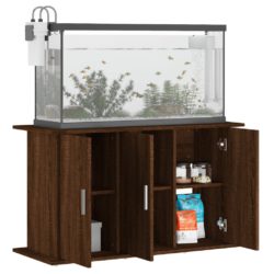 Akvariumstativ brun eik 101x41x58 cm konstruert tre